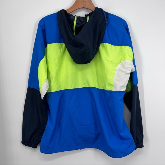 Urban Outfitters UO ‘90s Green Colorblocked Anorak Windbreaker Jacket - Picture 5 of 6